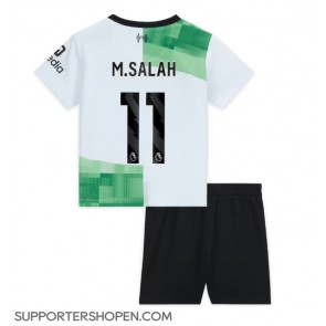 Liverpool Mohamed Salah #11 Bortatröja Barn 2023-24 Kortärmad (+ korta byxor)